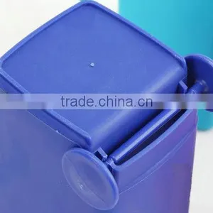 HOT Fancy Desktop Mini Plastic Children Trash Can thumbnail-3