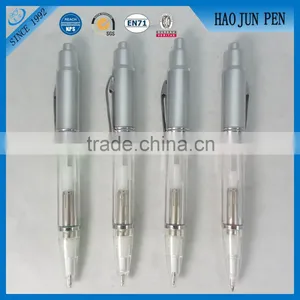 2016 New Novelty Plastic Flashing Led Light Ballpoint Pen thumbnail-1
