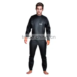 New Men Black Scuba Snorkeling Diving Suit Waterproof Fabric for Diving Suit thumbnail-1