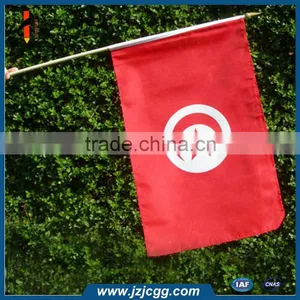 Custom Polyester Hand Held Stick Flag thumbnail-1