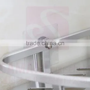 NO Nail Wall Mounted Bathroom Shampoo and Shower Holder Corner Basket Bathroom Shelf Rack thumbnail-3