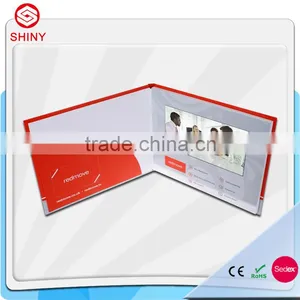 Newest 2.4" 2.8" 4.3"5" 7" 10.1" Customized Invitation Lcd Video Greeting Card With Best Price thumbnail-3