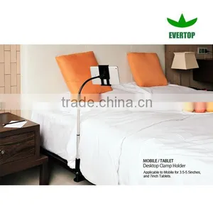 Long Arm Height Adjustable Bed Destop Tablet Holder Flexible Cell Phone/Lazy Bed Desktop Tablet Call Phone StandTS-TPH03B thumbnail-1