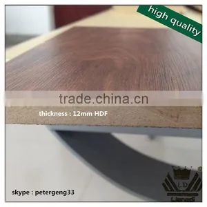 12mm HDF / MDF Made in China Laminate Flooring thumbnail-2