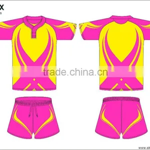 Sublimation Rugby Jersey Dry Fit Fabric thumbnail-3