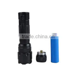 Aluminum 3 Modes High Power XM-L T6 LED Police Security Flashlight With Clip thumbnail-4