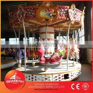 Amusement Park Small Merry go Round Ride for Kids thumbnail-1