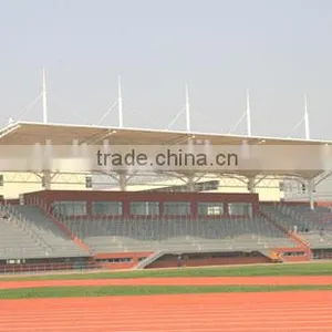 Transparent ETFE Tent Membrane Structure for Sports Stand With More Than 30 Years Guaranty thumbnail-1