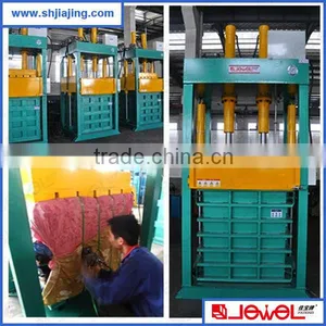 More Than 20 Years Factroy Supply CE Certificated Used Clothes and Textile Baling Machine thumbnail-4