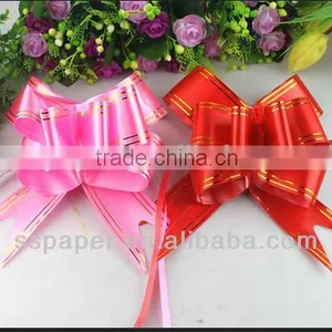 Hot Sell Poly Ribbon Star Bow Plastic Bow Tie for Gift thumbnail-2