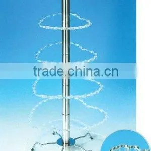 5 Tiers Acrylic Retail Display With Wedding Cake Stand thumbnail-1