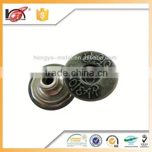 China Button Factory Silver Screw Shank Jean Metal Jeans Button thumbnail-6