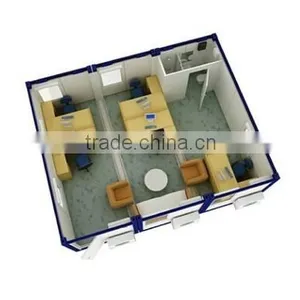 Smart Foldable House/ Prefabricated Steel Frame House thumbnail-5