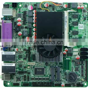 Mini ITX Industrial Motherboard 1037U 22nm Dual VGA Wide Voltage 17W I3-grade DDR3 Voltage 8V to 36V Recommended 9V ~ 24V 2G RAM thumbnail-1