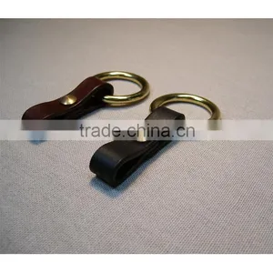 Fashion Leather Key Chain Handmade Cars Key Chain, Copper Ring Key Ring thumbnail-2
