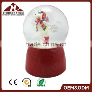 Polar Bear Snow Globe for Xmas Gift thumbnail-1