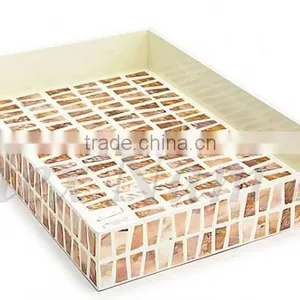Mother of Pearl Tray With Natural Handicraft thumbnail-1