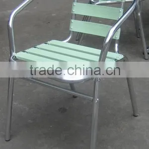 0503 Low Price Good Quality Ourdoor Garden Dining Aluminum Stacking Chair YC001 thumbnail-1