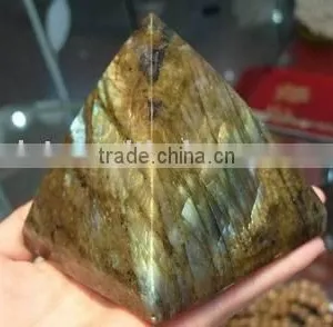 Natural Rock Labradorite Pyramid thumbnail-1