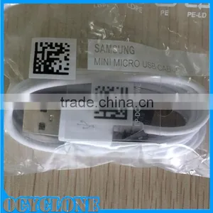 EP-DG925UWE White 5.3V 2A Mini Micro USB Data Cable for Samsung s6 Note 4 With Black Label thumbnail-1
