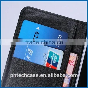 2015 PU Leather Wallet Design Mobile Phone Case With Stand Function for Iphone6 Iphone6s thumbnail-4