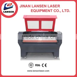 JINAN Hot Sale for Lansen 80W Fabric/leather/textile Laser Engraving Cutting Machine thumbnail-4