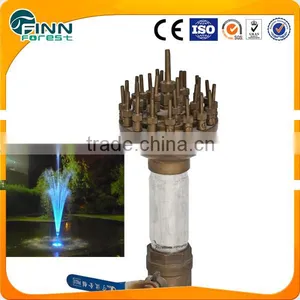 Flower Fountain Nozzle Show in the Pond and Lake Nozzle Fountain thumbnail-1