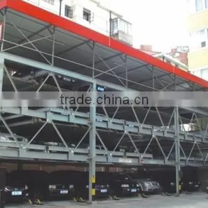 Steel 4 Level Puzzle Parking Equipment thumbnail-1