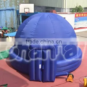 Giant Customized Blue Inflatable Tent for Events thumbnail-1
