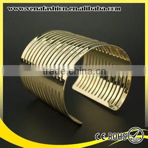 Low Moq Girls Gold Slave Bracelet, Fake Gold Bracelets thumbnail-3