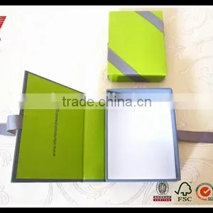 High Quality Custom Made Paper Cardboard Gift Box With Ribbon thumbnail-4