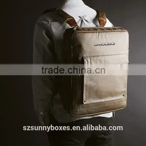 High Quality School Laptop Bag Tactical Vintage Backpack With Carry Handle thumbnail-4