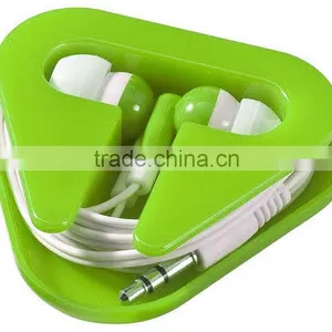 Cheap Promotional Earphone With Triangle Box thumbnail-4
