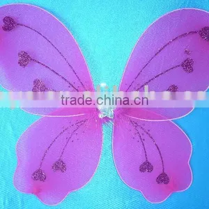 Pink Angel Wing Ornament thumbnail-1