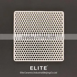 Certified Porous Foam Honeycomb Industrial Ceramic Filter Plate for Iron Casting thumbnail-1