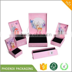 Luxury Handmade Paper Jewelry Box Custom Jewelry Gift Box thumbnail-1