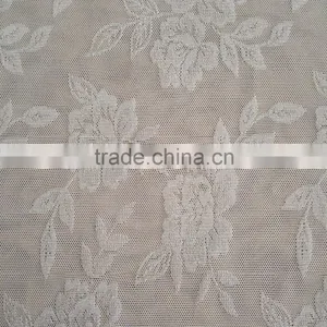 China Factory New Design 83/17 Nylon Spandex Peony Flower Patern Jacquard Fabric, Fashion Garments Jacquard Fabric thumbnail-1