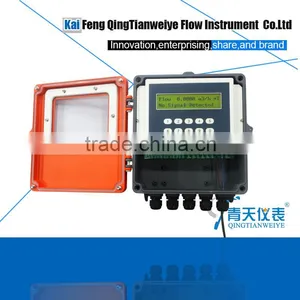 Wall Mounted Toilet Water Clamp on Sensor Ultrasonic Flow Meter thumbnail-4