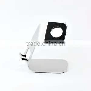 DuoStand Aluminum Charge Station Stand for Apple Watch & IPhone, Gold New thumbnail-2