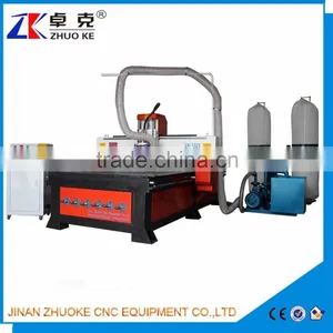 Famous In China 3D Woodworking CNC Router ZKM-1325 With 5.5KW Big Power Spindle Vacuum Table Dust Collector thumbnail-1
