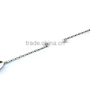 Bar Spoon Stirrer Stainless Steel Bar Tool Cocktail Shaker Stainless Steel Bar Spoon thumbnail-1