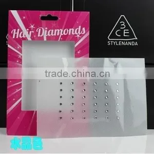 Fashion Style Hair Diamond Hair Extensions Hair Bling Crystal thumbnail-3
