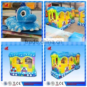 Factory Direct Christmas Carnival Games Amusement Park Electrical Ocean Train for Sale thumbnail-1