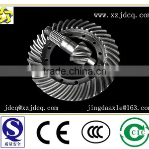 LIUGONG Loader Parts Gear Construction Machinery Wheel Loader 300F Bevel Gear Manufacturer Axle Spiral Bevel thumbnail-1
