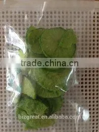 Vacuum Fried VF Dried Natural Green Turnip Crisps for Sale thumbnail-4