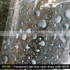 PVA Water Transfer Printing Film Waterdrop Pattern GH158-1 / Hydrograhic Printing Film Width 50cm thumbnail-2