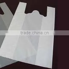 HDPE T-SHIRT PLASTIC BAG/VEST CARRIER PLASTIC BAG thumbnail-1