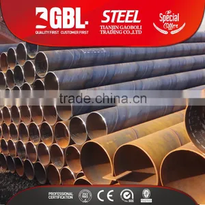 Spiral Welded Carbon Steel Pipe Piling Steel Pipe Sizes thumbnail-1