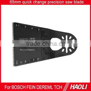 65mm(2-5/8'') E-cut Quick Change Precision Oscillating Tool Saw Blade for Cutting Wood ,suitable for Multimaster Power Tools thumbnail-1
