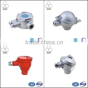 K/T/N/E/R/S/B Type Aluminum Anti-explosion/Water-proof Temperature Sensor Head for RTD or Thermocouple thumbnail-1